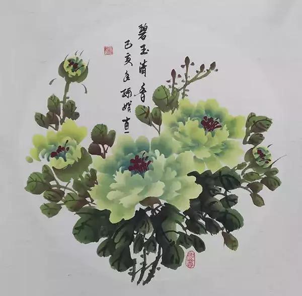 画家孙娟花姿绰约韵压群芳