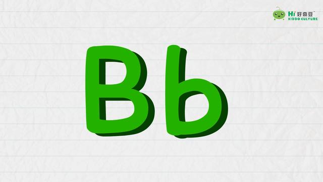 字母 bb is for bat.单词bat的首字母是 b.