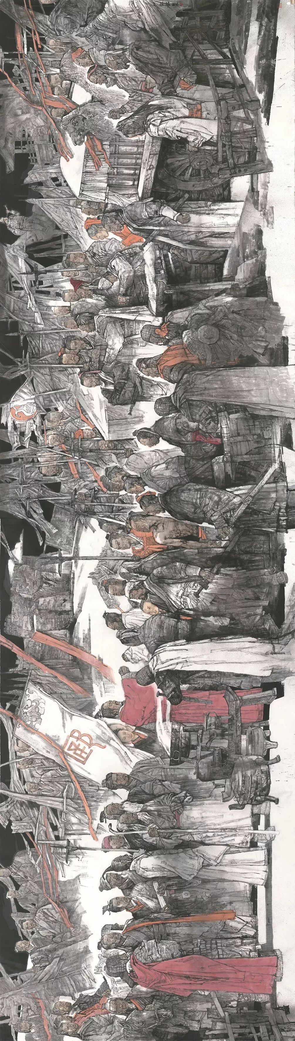 陈钰铭红心永向党真情颂祖国军旅书画名家作品邀请展