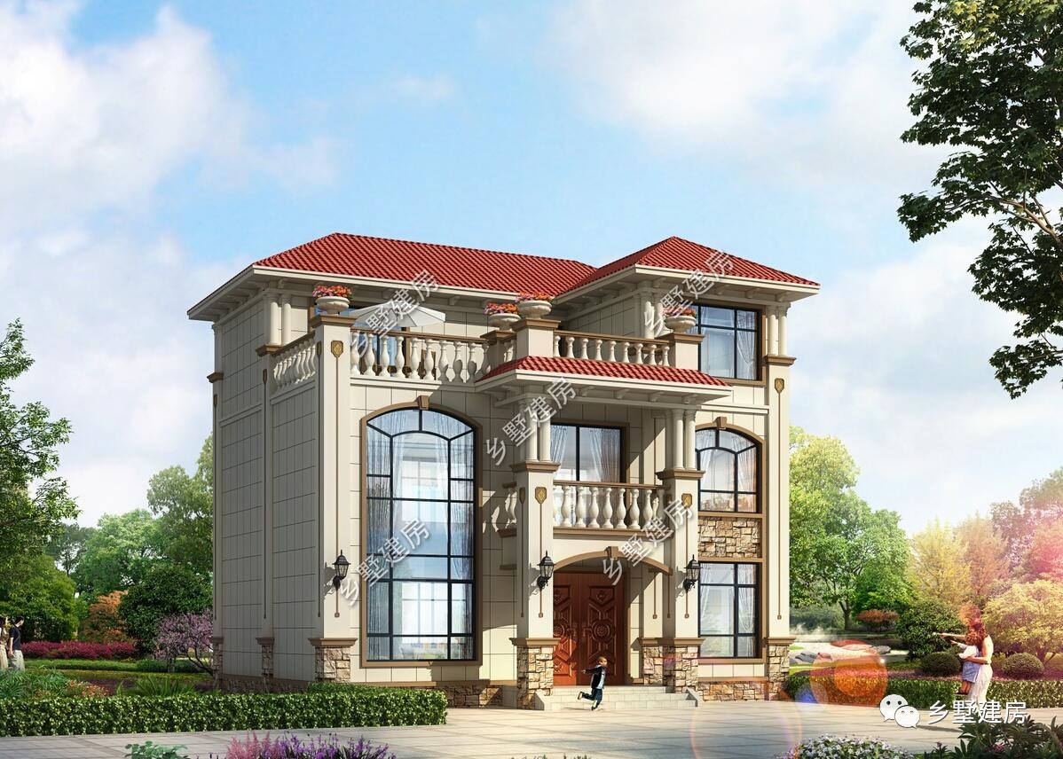 117x87米农村别墅简约中略带轻奢感才是当下正流行