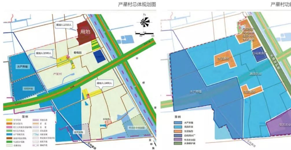 项目位于淮安市三堡乡严星村,东侧紧靠京杭大运河,西至白马湖,南侧为