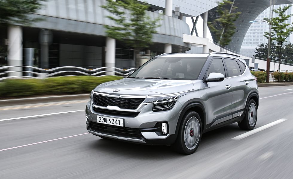 大气又时尚全新起亚seltos海外实车