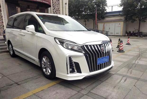 别克版埃尔法亮相超大前脸霸气无比要抢丰田饭碗