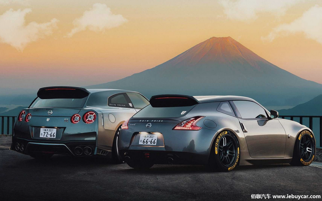 日产gt-r和370z猎装版渲染假想图 为两款旧跑车带来新生