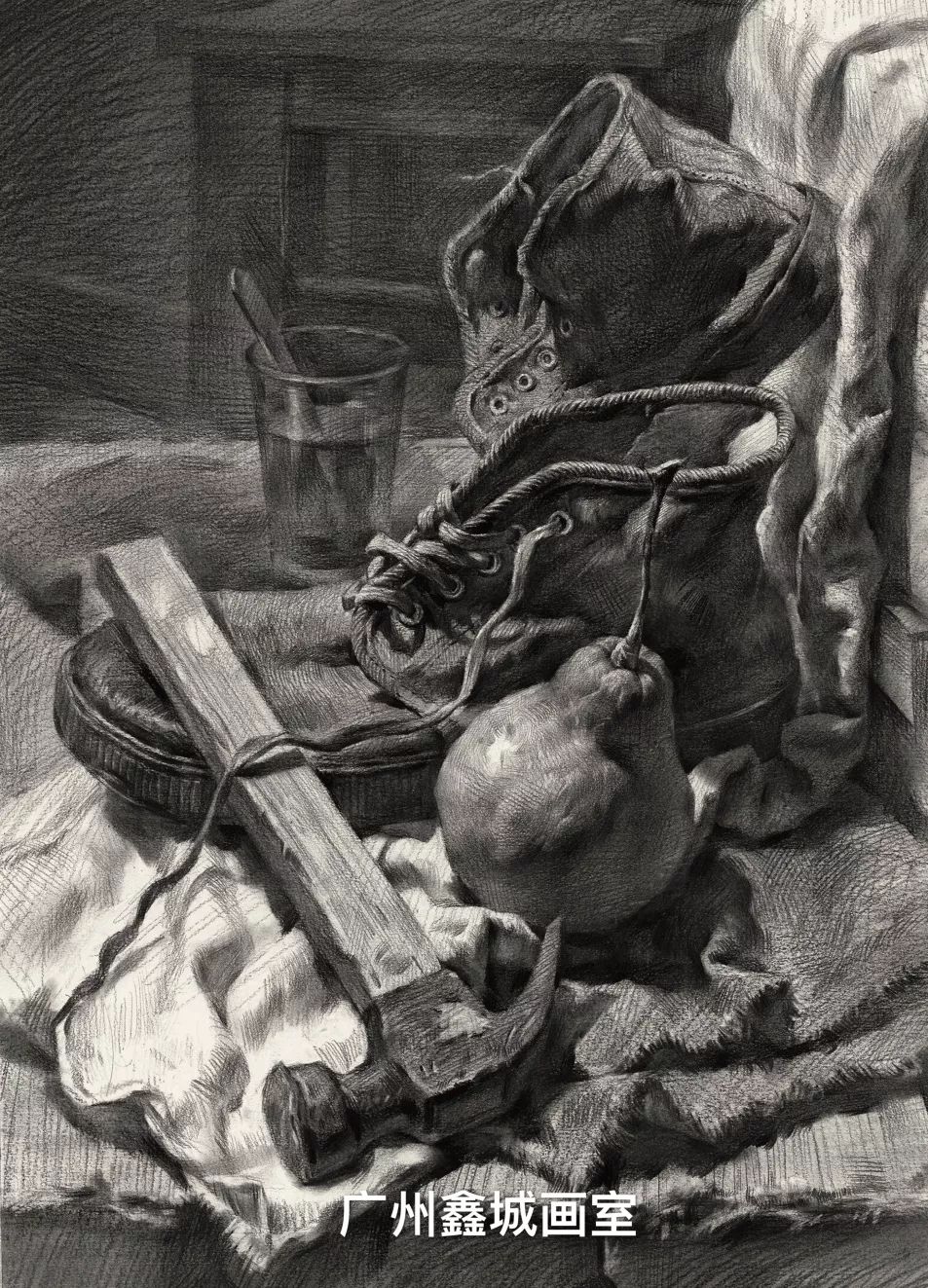 广东素描静物为何敢说是美术联考全国第一