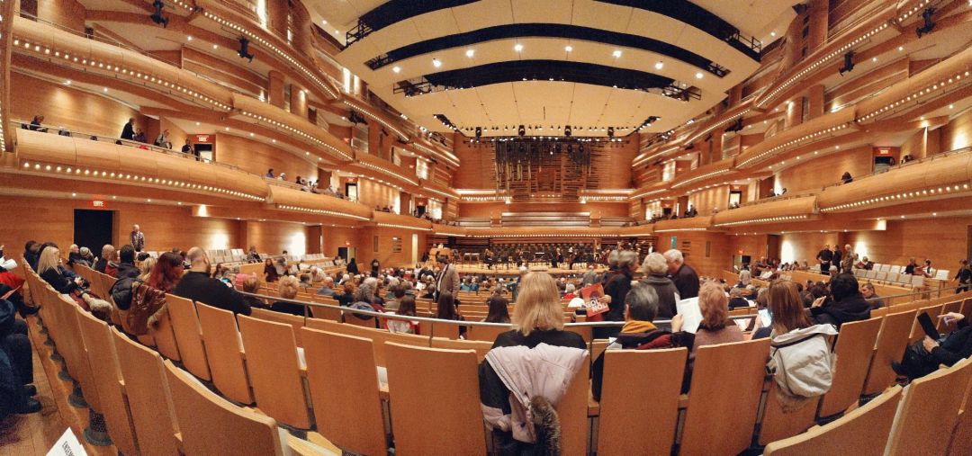 厅音乐鞋盒音乐厅新秀蒙特利尔交响大厅