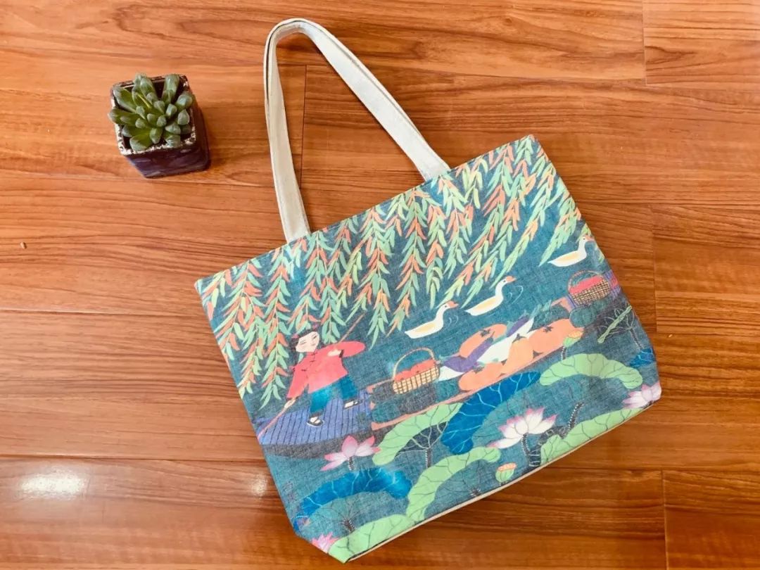 【特别关注】青州农民画衍生品—农民画布包