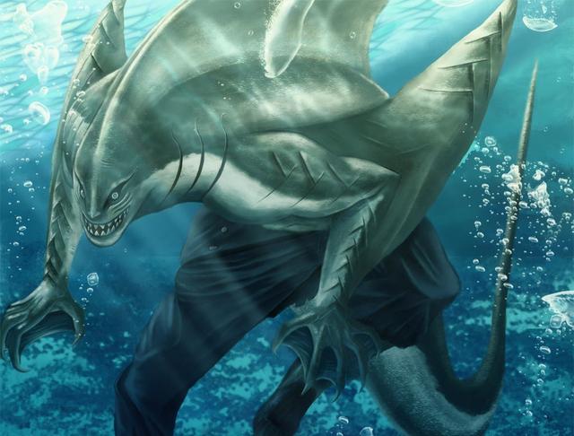 为什么鲛肌就这么巧跟鬼鲛能融合到一起,而且都跟"鲨鱼"这种生物有关?