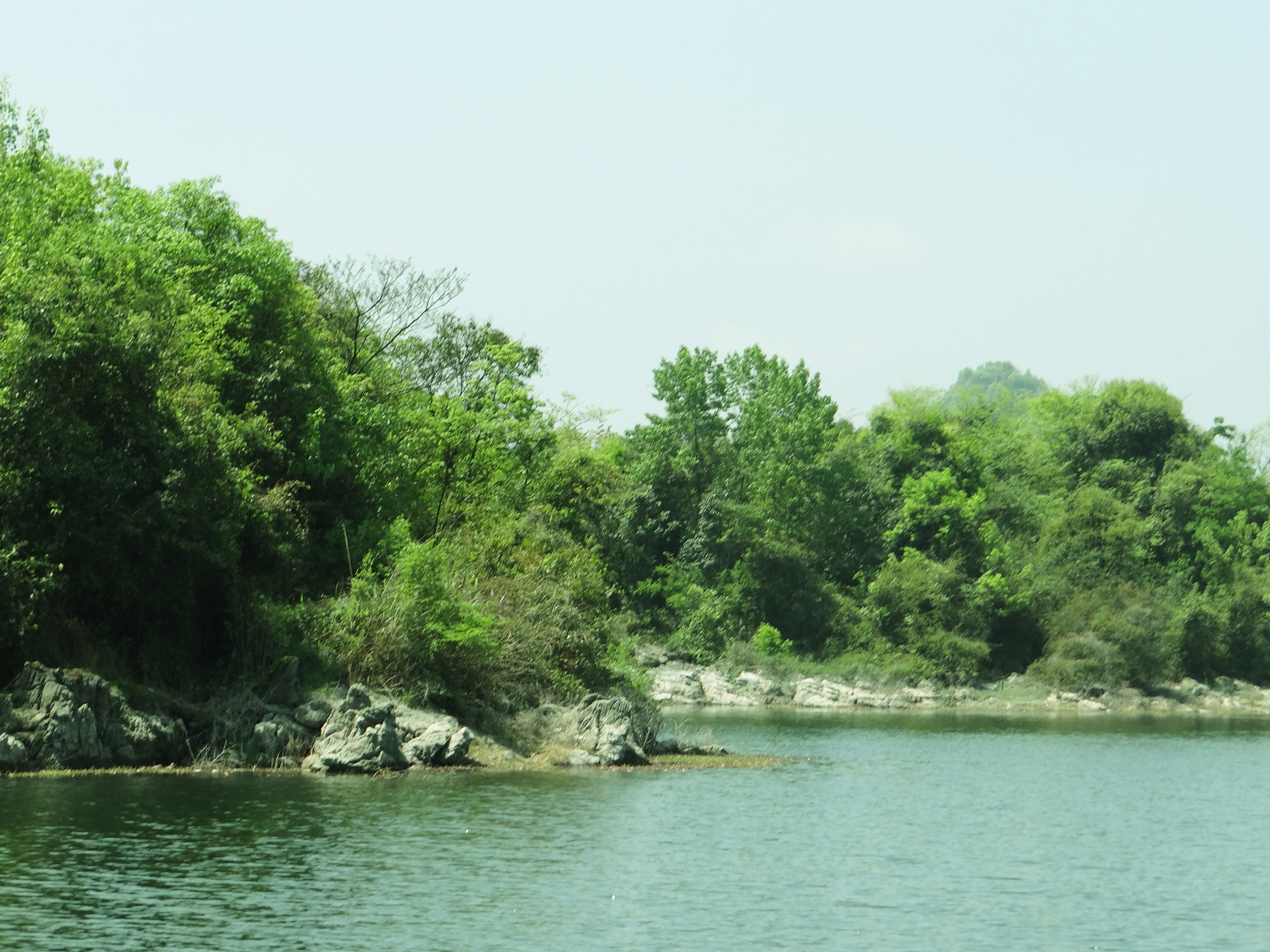 貴陽百花湖旅遊風景實拍