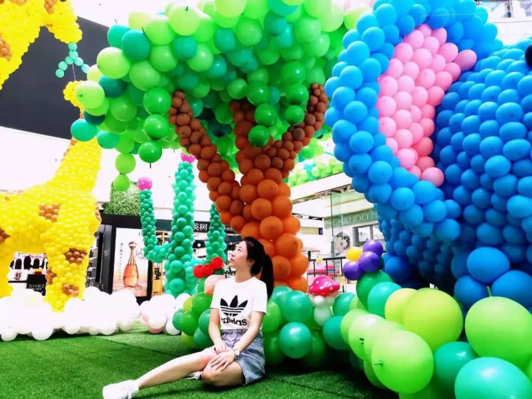 嘉洲气球展打卡竞猜赢电影票快来缤纷动物家族气球展抢镜朋友圈好看爆