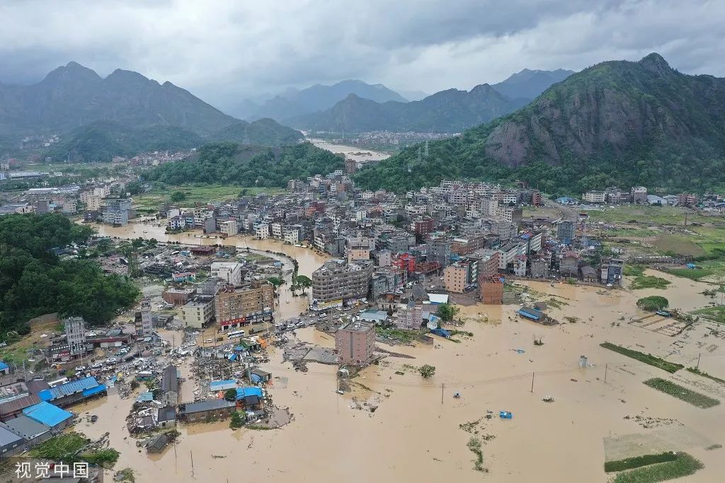 台风利奇马肆虐浙江图片故事