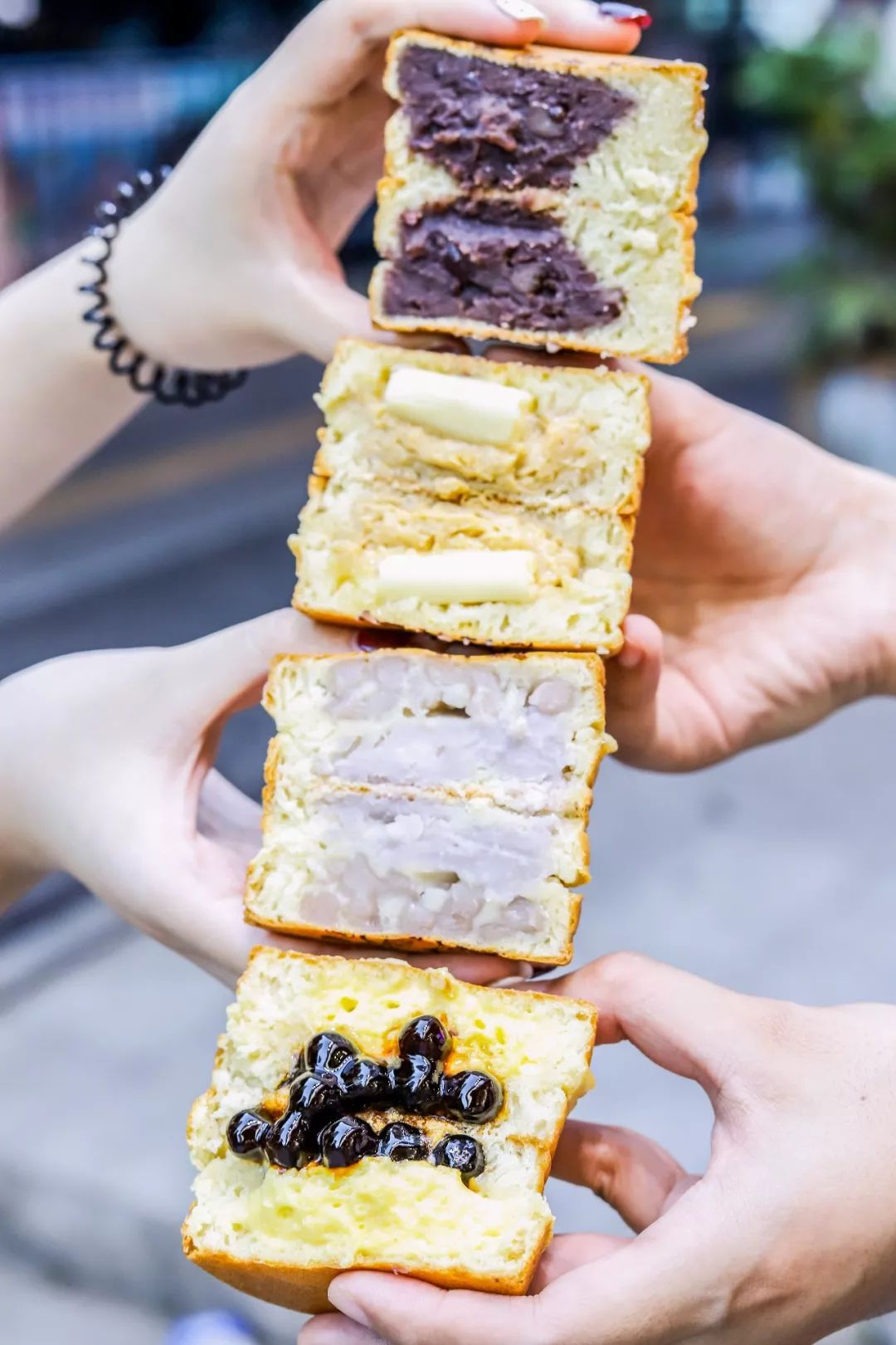 3元个网红大白兔车轮饼来了拉丝30cm就免单