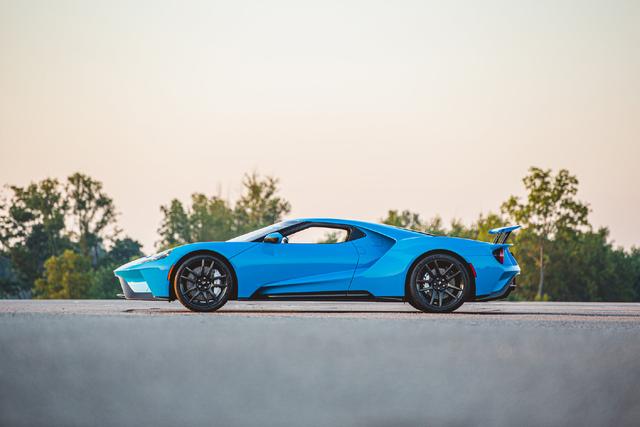 福特gt美图,最帅的应该是侧面!