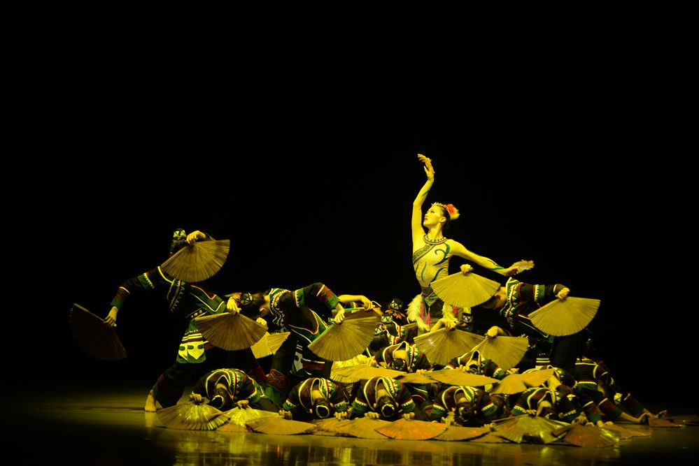 精采照片第十二届中国舞蹈荷花奖民族民间舞评奖第一场