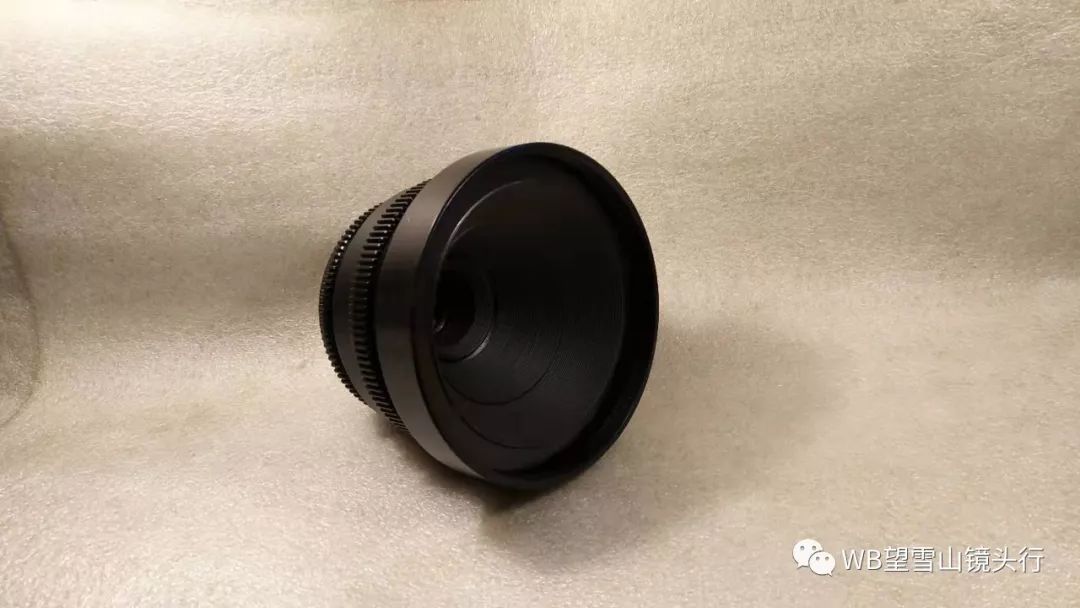 将博士伦老头改为摄像机用的pl专用镜