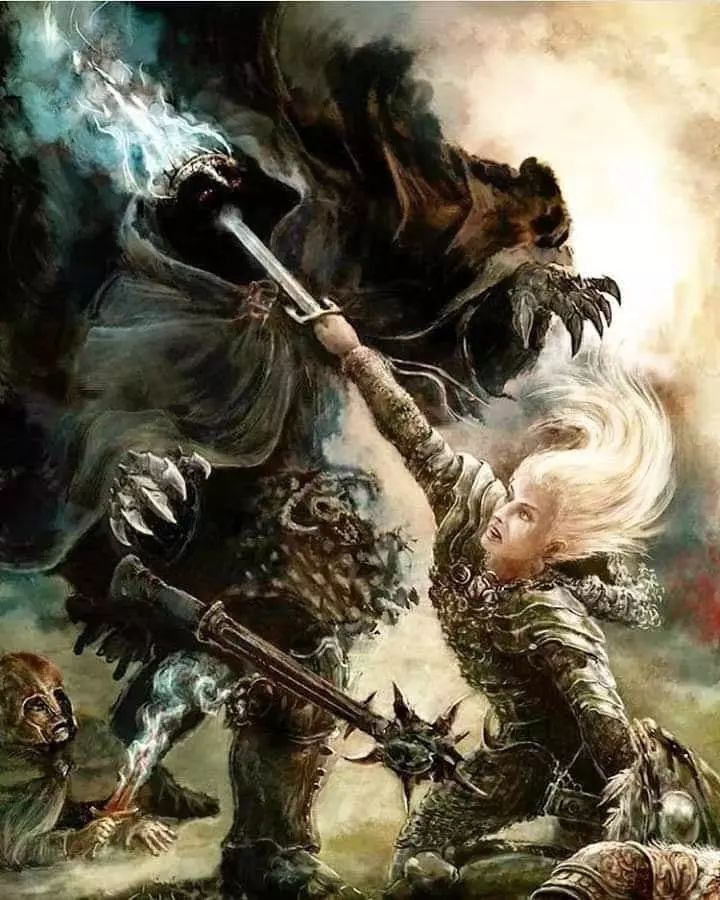 一战中英勇杀敌,被埋在尸体之中后被金霹救出,佛罗多和山姆摧毁了魔戒