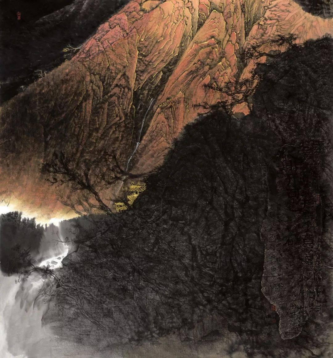 传承与经典系列展名作欣赏当代名家黄戈山水画