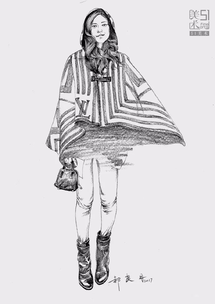 单人双人组合场景速写得分要点人物速写必备