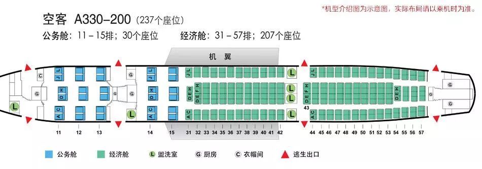 阿联酋航空座位图图片