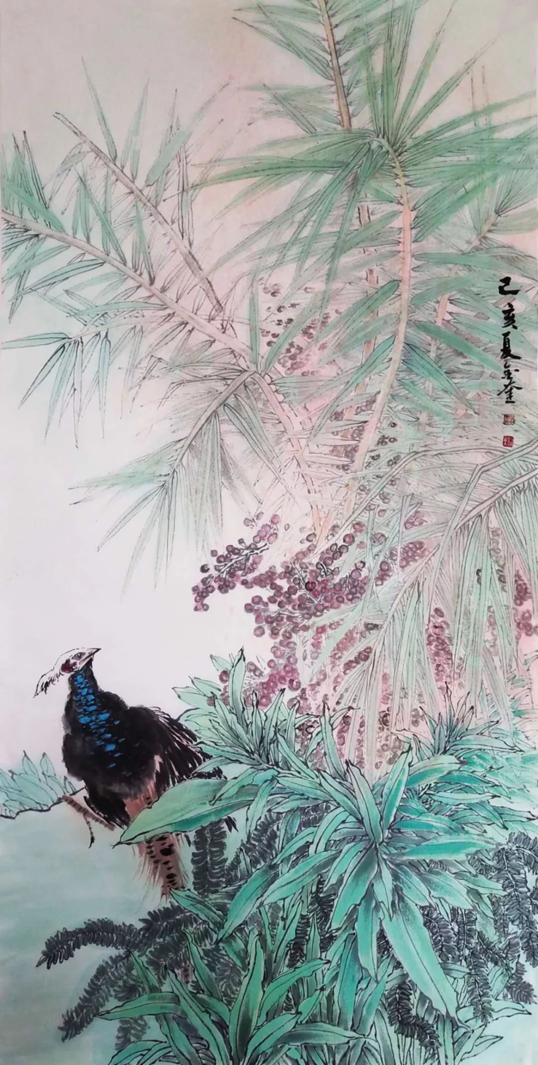 公开课视频合集|袁金奎 荷花写生与创作_范画