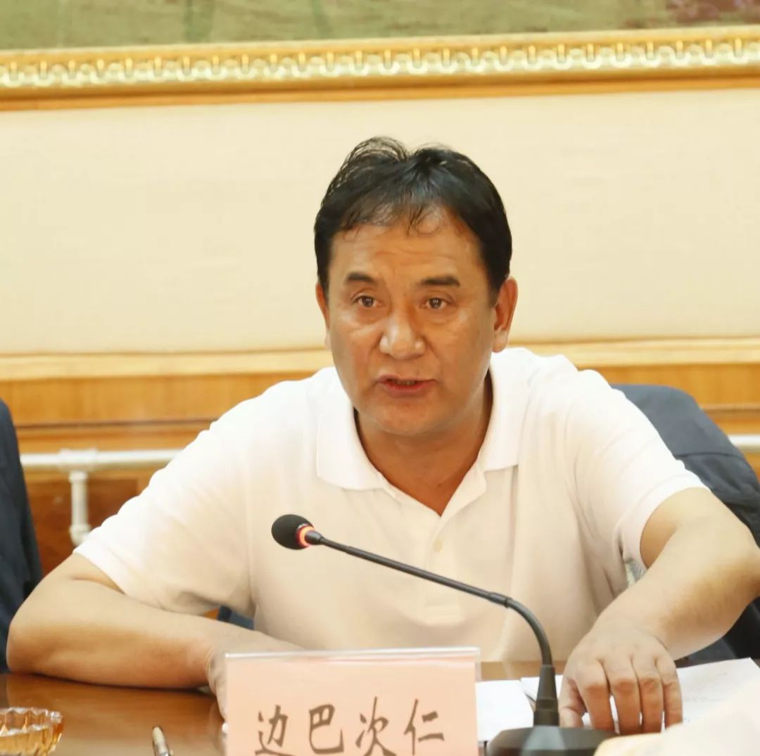 自治区总工会党组成员,巡视员边巴次仁发言边巴次仁在活动上就我区