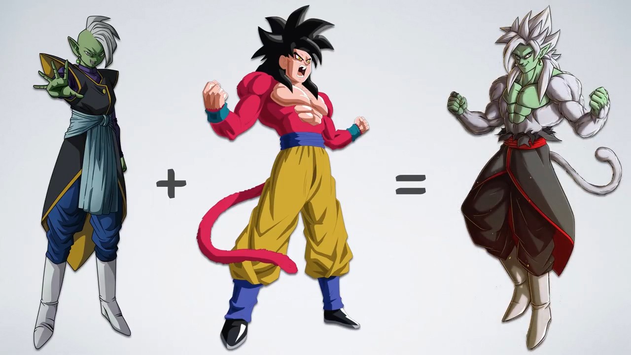 33对龙珠人物合体以后的样子67只有想不到没有画不出来的