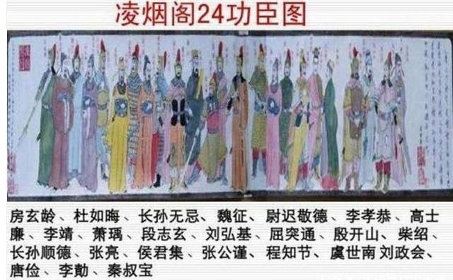 凌烟阁二十四功臣分别是哪几位下面一一为大家解析