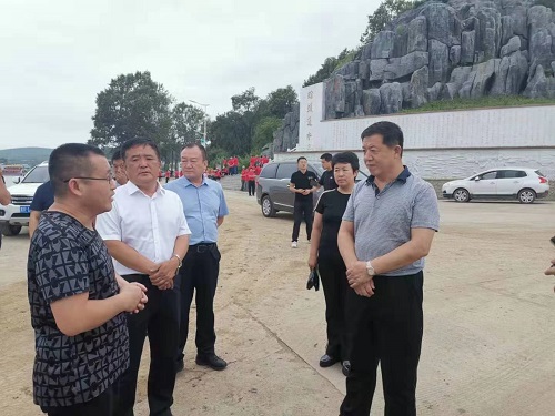 双鸭山市副市长冯海军带队检查重点水库汛期安全(图)