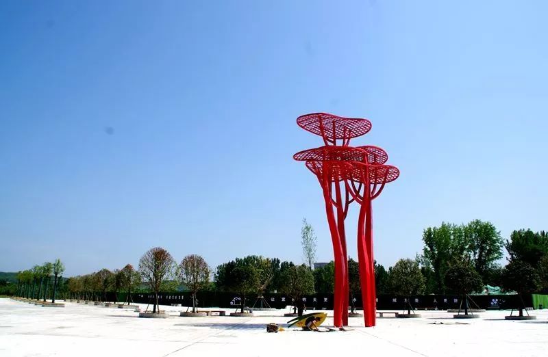 【幸福宜阳】宜阳又添一座艺术雕塑