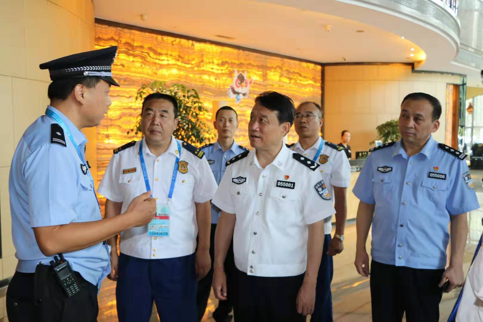 晋城市副市长王斌权调研指导"二青会"安保工作