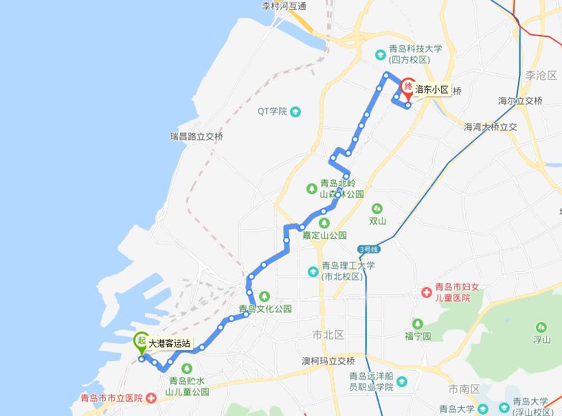 361路,326路…青岛这10条公交线增减站点