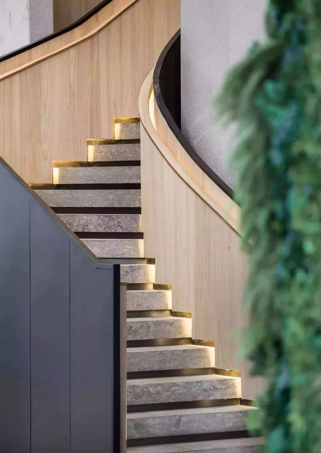 2019年最流行的楼梯踏步当然要用天然大理石有质感更兼具艺术美感附60