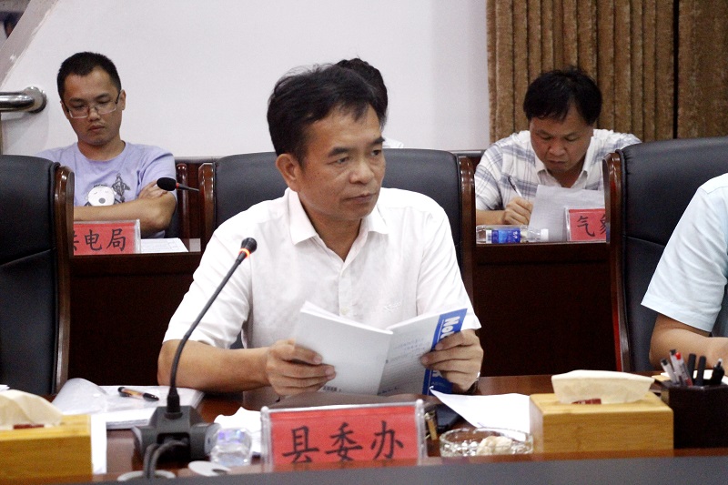 从江县召开迎接2019年国务院大督查暨深化放管服专题座谈会