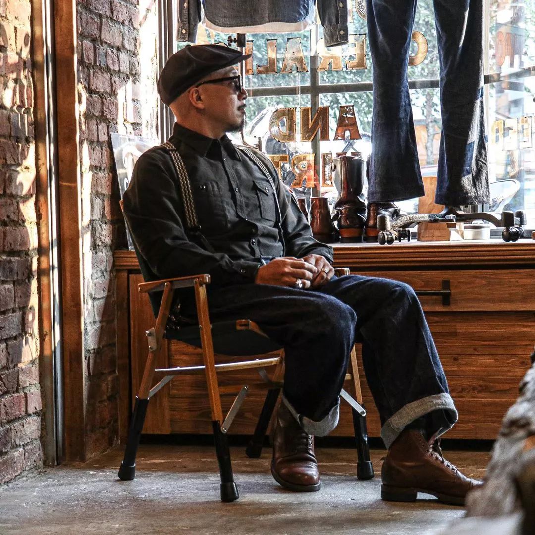 styleicon新一周阿美咔叽蓝染indigo穿搭分享