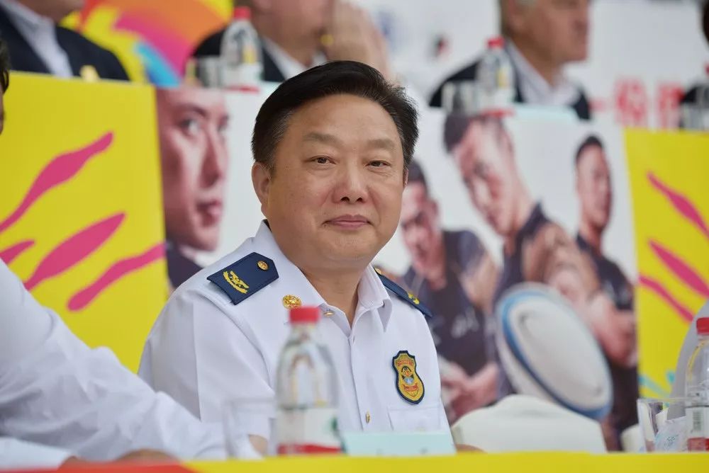 消防救援局副局长魏捍东出席开幕式