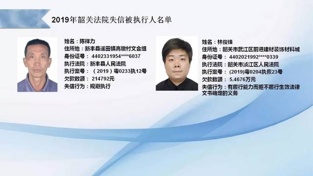 曲江有两人欠钱不还被户外led屏轮播高清无码大头照