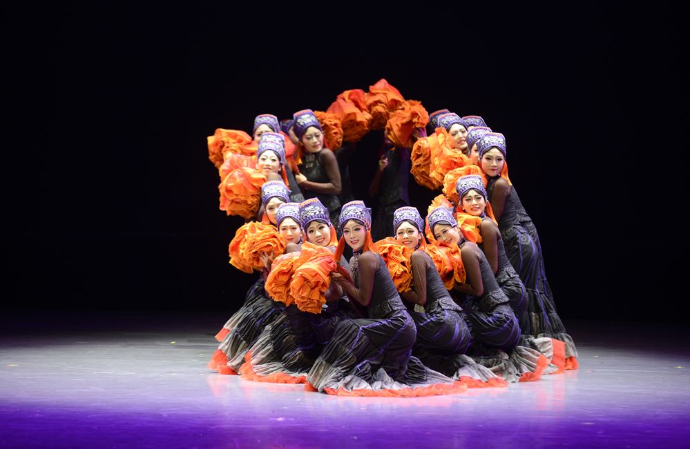 精采照片第十二届中国舞蹈荷花奖民族民间舞评奖第一场