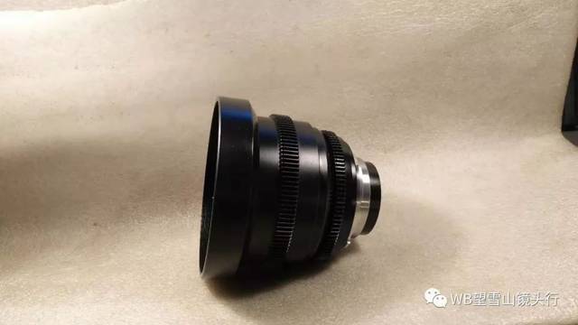 将博士伦老头改为摄像机用的pl专用镜