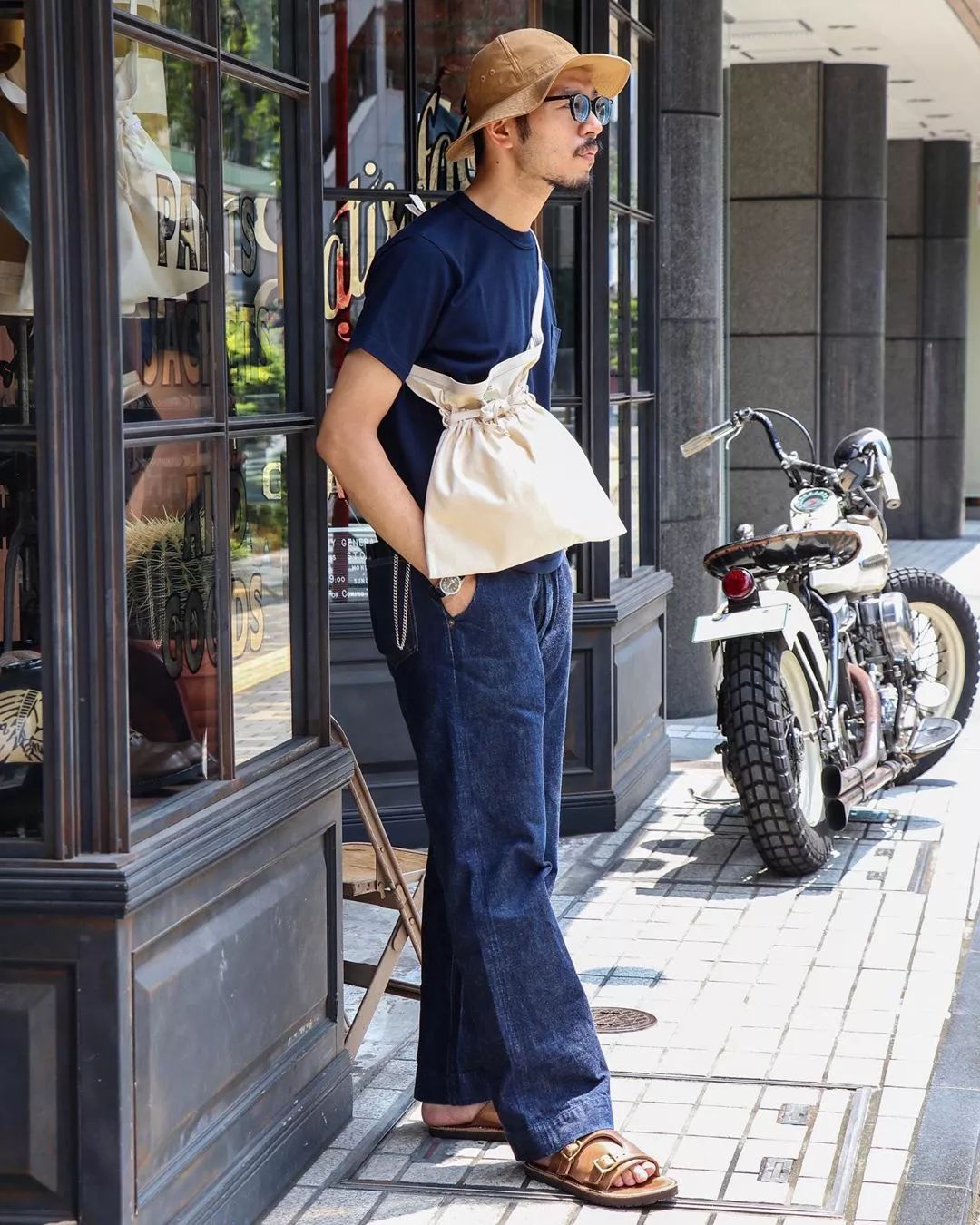styleicon新一周阿美咔叽蓝染indigo穿搭分享