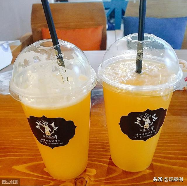 凭借宣传单到店的顾客,都可以免费获得一杯珍珠奶茶,限量200杯