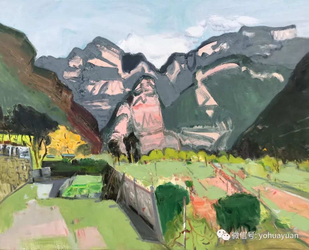 油画作品拍卖(北京写生)_于央美