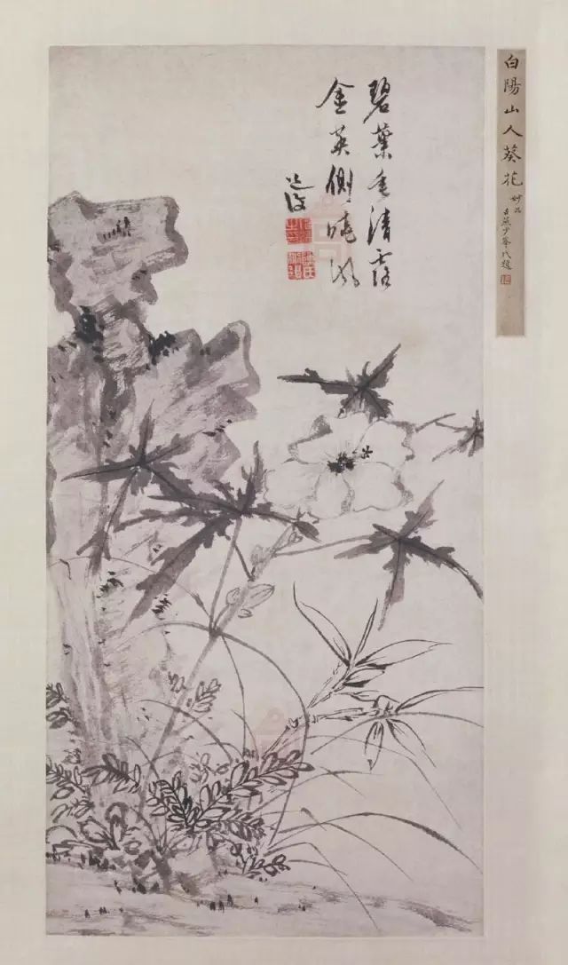 一代文人画家,陈淳的传世花鸟