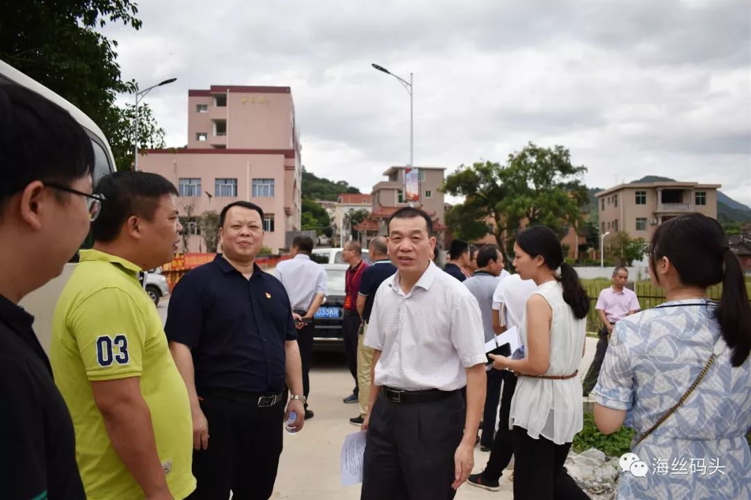 南安市人大常委会副主任陈文举带队到码头镇视察市政府2019年为民办