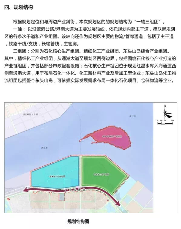 以巴斯夫为主体的东海岛石化产业园核心区规划批复