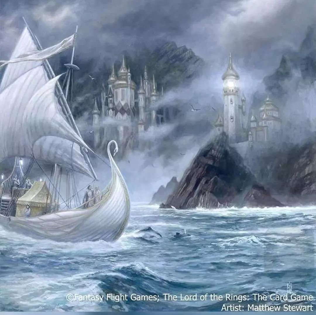 圣树的光芒是一切光中最完美的,三大精灵之王被呼召前来西方的维林诺