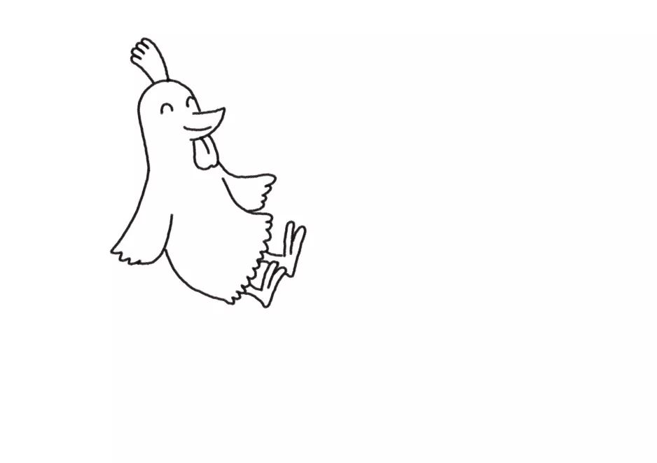 会讲故事的简笔画小狗保罗的欢乐假期