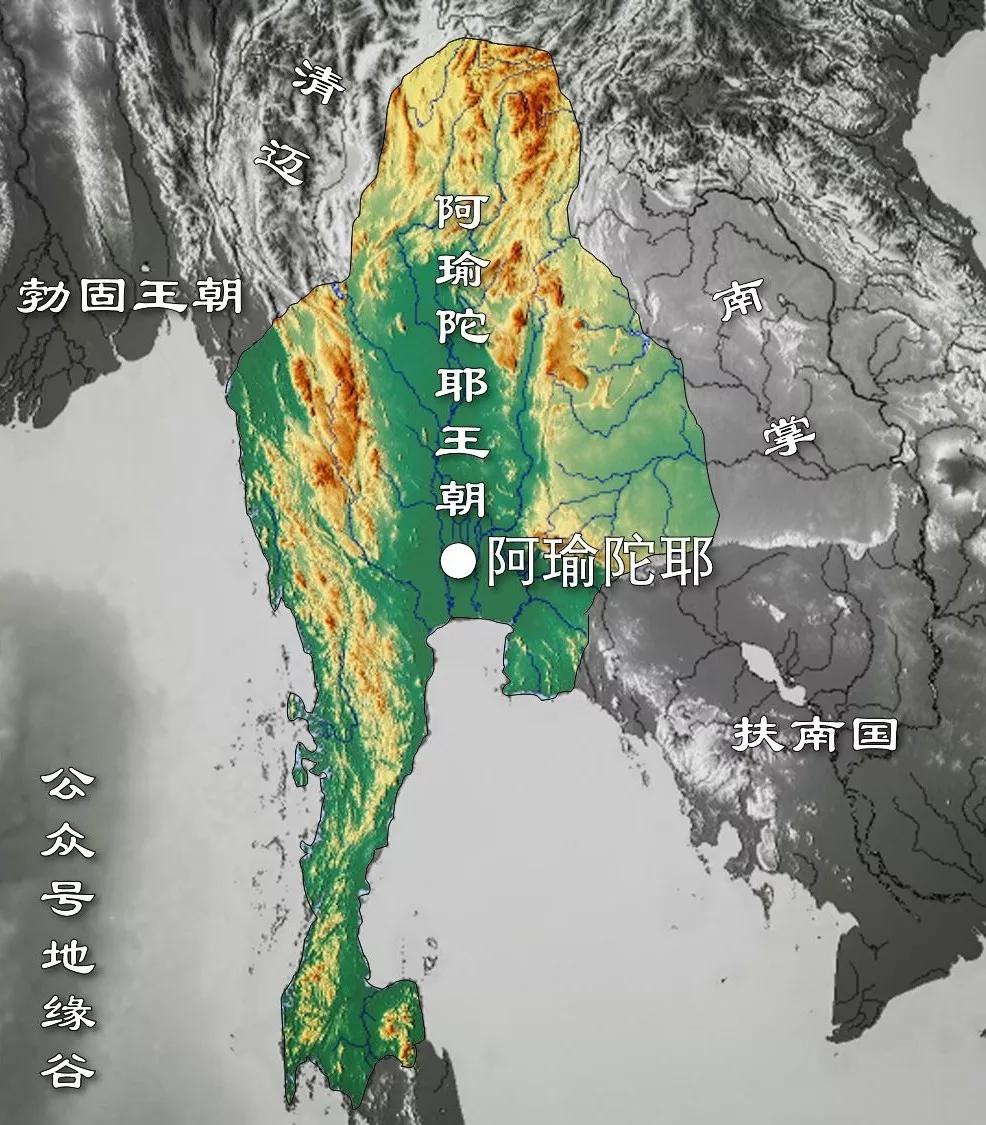 阿瑜陀耶王朝,是泰国的第二个王朝,于1350年建立,因为建立在平坦富饶