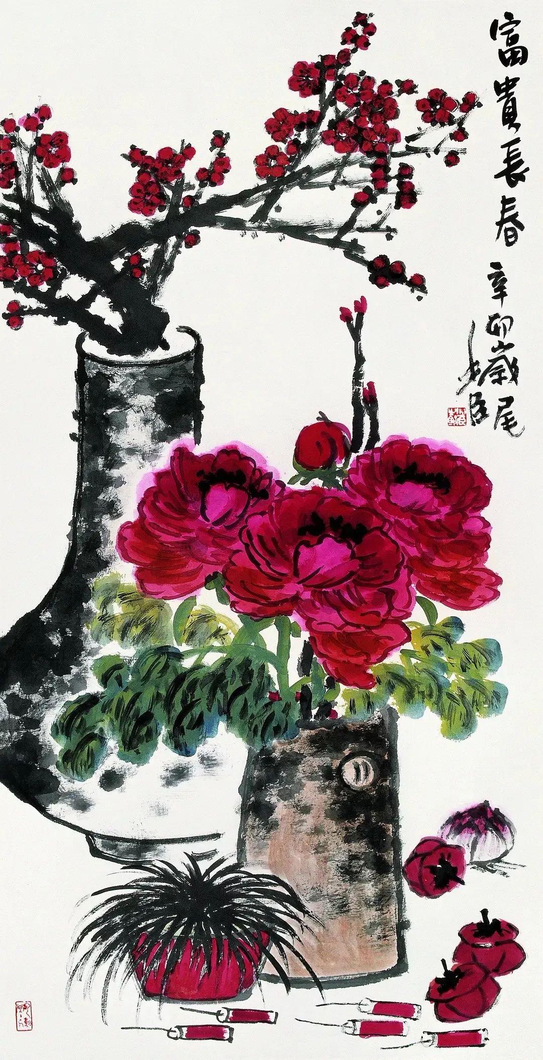 邢少臣花鸟画不是简单的一花一鸟88幅