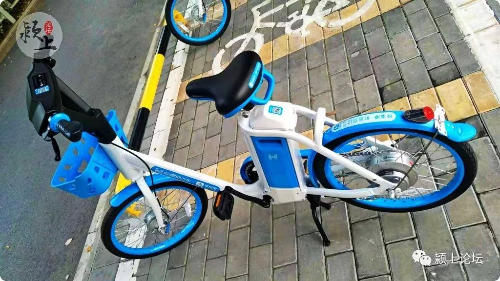 颍上又一共享电单车来了!支付宝扫码即可使用.