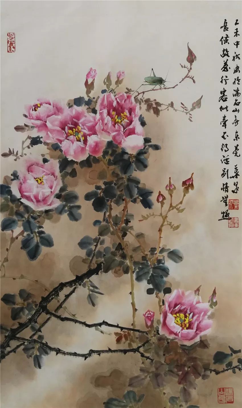 花妍雀跃叶泉陈永康国画作品展